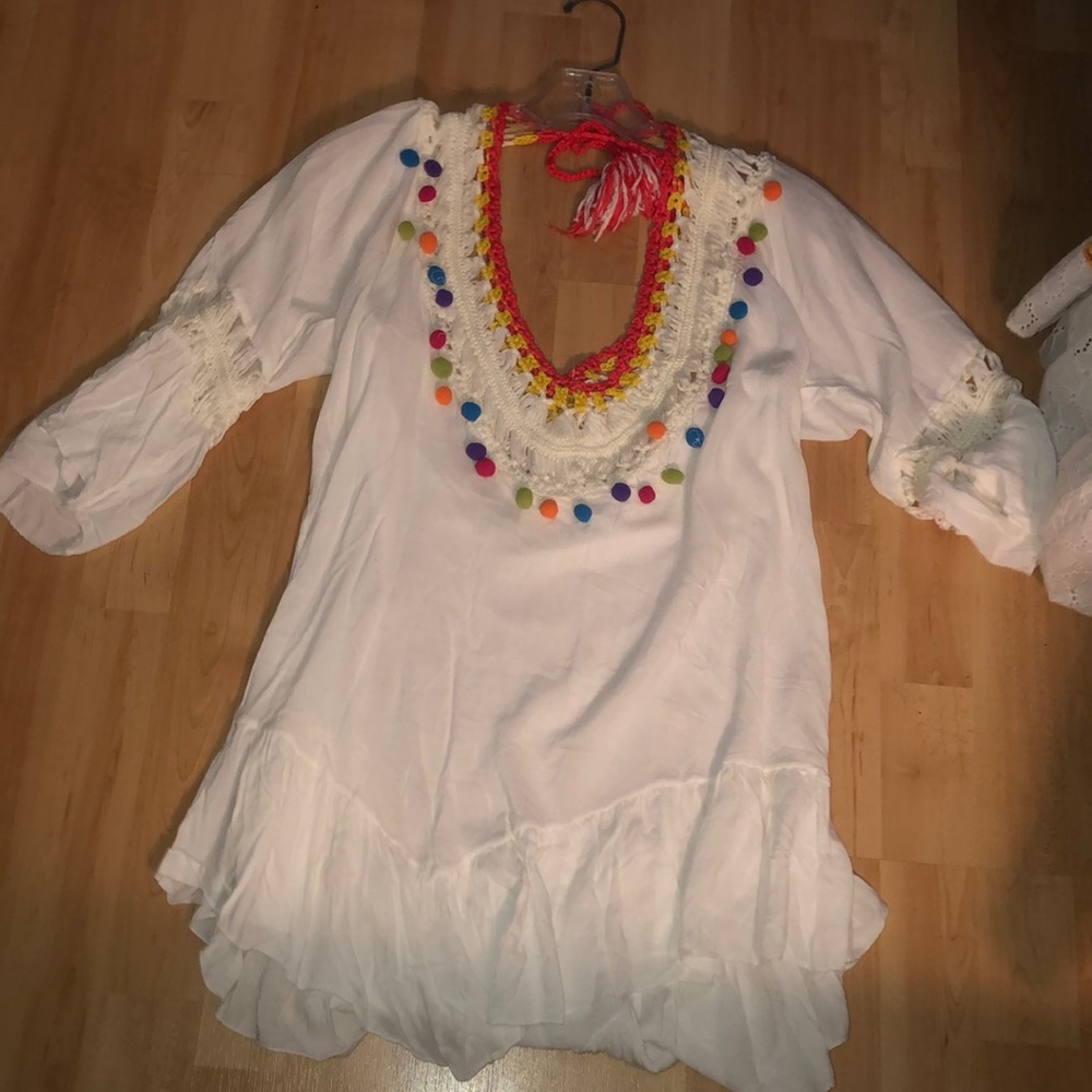Boho beach cover up